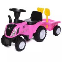 Каталка-толокар Babycare New Holland Tractor розовый