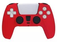 Силиконовый чехол DOBE для геймпада Playstation DualSense 5, красный, TP5-0512R
