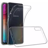 Силиконовый чехол для Samsung Galaxy A70 Прозрачный