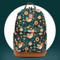 SCOOBE / Рюкзак городской женский универсальный для ноутбука, рюкзак подростковый в школу с рисунком birdy, 20л
