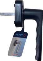 Ручка оконная HOPPE Hamburg (черный матовый), VarioFit, SecuForte