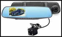 Видеорегистратор-зеркало Vehicle Blackbox DVR с камерой заднего вида Full HD 1920 х 1080