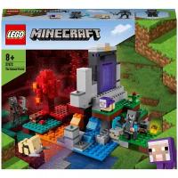 Конструктор LEGO Minecraft 21172 Разрушенный портал