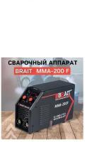 Сварочный аппарат инверторного типа BRAIT MMA-200F Для сварки Строительство и ремонт