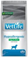 Сухой корм Farmina Vet Life Hypoallergenic Egg&Rice, для собак с пищевой аллергией, яйцо и рис, 12 кг