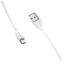 Кабель USB - MicroUSB BOROFONE BX19 2A белый 1м