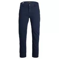 Jack & Jones, брюки мужские, Цвет: темно-синий, размер: 31/34