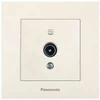 Розетка телевизионная Panasonic Karre Plus (WKTC04522BG-RU) скрыт. IP20 бежевый (упак.:1шт)