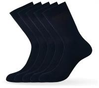 Носки Omsa, 5 пар, 5 уп., размер 42-44, черный