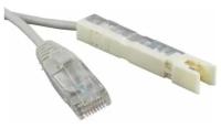 Кабель витая пара патч-корд Hyperline PC-110-RJ45-1P-CX-1M-LSZH-GY 1.0m