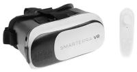 3D очки Smarterra VR, BT- контроллер для смартфонов, бело/черные