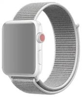 Ремешок для умных часов Apple Watch (Эпл Вотч) 42/44/45/49mm InnoZone APWTNY42-30, морская ракушка, нейлоновый