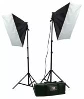 Импульсный свет комплект FST F-400 Softbox Kit