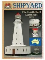 Сборная картонная модель Shipyard маяк North Reef Lighthouse ( 55), 1/87 MK024