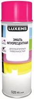 Эмаль Luxens декоративная флуоресцентная, розовый, полуглянцевая, 520 мл, 1 шт