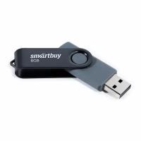 UFD 2.0 Smartbuy 008GB Twist Black (SB008GB2TWK)