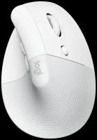 Мышь Logitech Lift, белый/серый (910-006475)