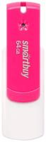 Флеш-накопитель USB 2.0 SmartBuy 64GB Diamond Pink (SB64GBDP)