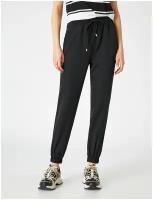 Брюки (sweat bottoms) KOTON WOMEN, 2KAK48127PW, цвет: BLACK, размер: 40