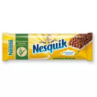 Батончик Nesquik злаковый с шоколадом, обогащенный витаминами и минеральными веществами, 25 г