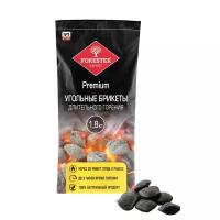 Forester Угольные брикеты Premium, 1,8 кг