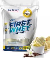 Сывороточный протеин Be First First Whey Instant (сывороточный протеин) 900 г, Ваниль