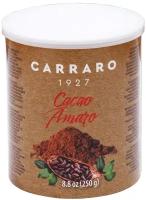 Какао горькое Carraro Bitter Amaro 250г, Италия