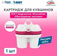 Сменный картридж для фильтра-кувшина BWT Mgnesium Mineralized water, Обогащение Магнием 1 шт. для кувшинов BWT PENGUIN/ BWT VIDA/БВТ