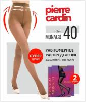 Колготки женские Pierre Cardin MONACO 40 NERO размер 4, спайка 2 шт, колготки больших размеров, матовые колготки, капроновые колготки, черные