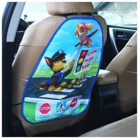 Накидка-незапинайка Щенячий патруль, чехол на автомобильное кресло, защита на спинку сиденья, для детей и малышей