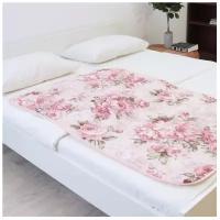 Электропростынь EcoSapiens Linen пионы 150х90 см