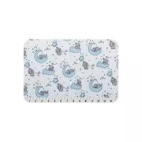 Ткань для пэчворка Peppy Embrace, (марлевка), 100*125 см, 120 г/м2, 100% хлопок, Emlittleone Baby Blue