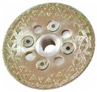 Алмазный диск TECH-NICK FLASH Ø80xМ14 гальванический отрезной/шлифовальный dry 136.001.9441