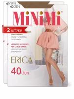 Колготки MiNiMi Erica, 40 den, 2 шт., бежевый