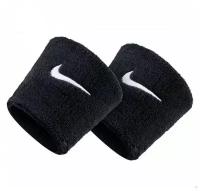 напульсники NIKE NFS SWOOSH WRISTBANDBLACK/WHITE Унисекс N.NN.28.010.OS onesize