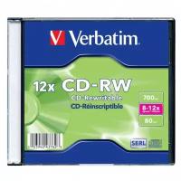 Диск CD-RW Verbatim 43762