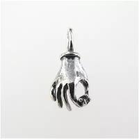 Подвеска-коннектор Charm Palm Sterling Silver 16 мм