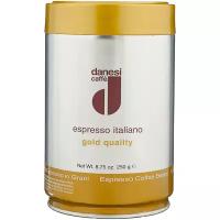 Кофе в зернах Danesi Espresso Gold, жестяная банка