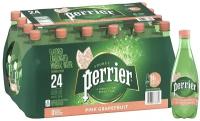 Минеральная вода Perrier (Перье), со вкусом грейпфрута, 24 шт по 0,5 л пэт