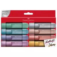 Faber-Castell Набор текстовыделителей TL 46 Metallic wallet, 8 шт. (154689), 8 шт