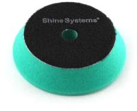 Foam Pad Green DA Твердый зеленый полировальный круг Shine Systems 75мм