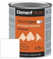 Грунтовка ELEMENT PА-001, 0.75 л, серая