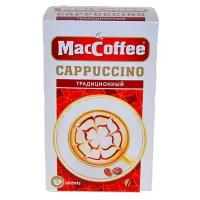 Растворимый кофе MacCoffee Cappuccino Традиционный, в пакетиках