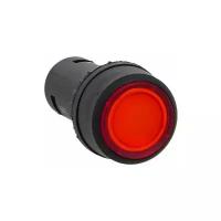 Кнопка SW2C-10D с подсветкой красная NO 24В EKF PROxima