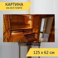 Картина на ОСП 125х62 см. 