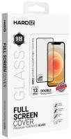 Защитное стекло HARDIZ Premium Tempered Glass for iPhone 12 Mini (со стеклом для тыльных камер): 3D CoverЧерное