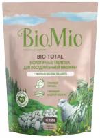 Таблетки для посудомоечной машины BioMio Bio-total, 12 шт., 1.01 л, дой-пак