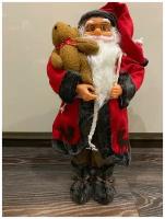 Дед мороз под елку 30 см, фигурка, подарок игрушка елочная на новый год, новогодний декор, сувенир 2023, к снегурочке не музыкальная, не гном 40/50/60