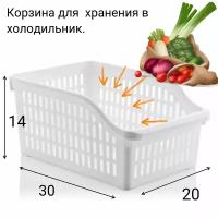 Контейнеры для хранения продуктов /Органайзер для холодильника / Контейнер для холодильника