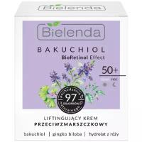 BIELENDA BAKUCHIOL BioRetinol Effect лифтинг-крем против морщин для лица 50+ 50мл